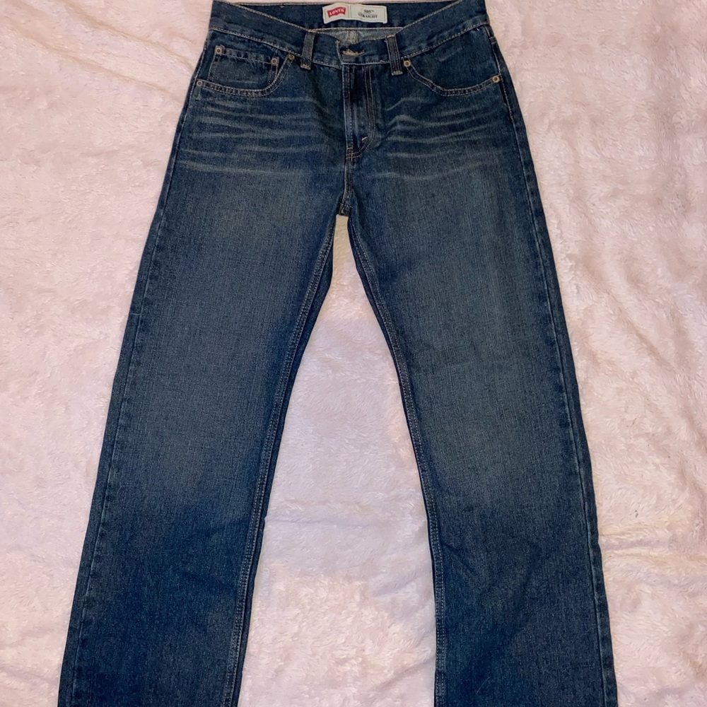 levi’s 505 straight denim